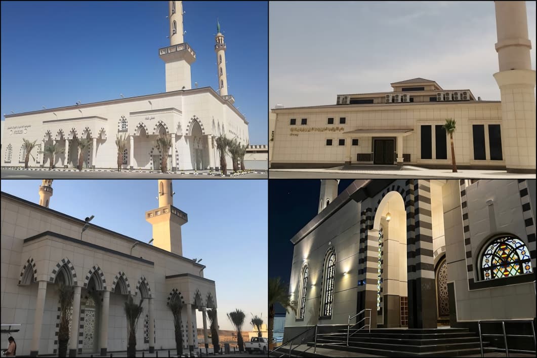 أنظمة تكييف لعدد ضخم من الجوامع والمساجد الكبرى في القصيم ومكة ومختلف مناطق المملكة