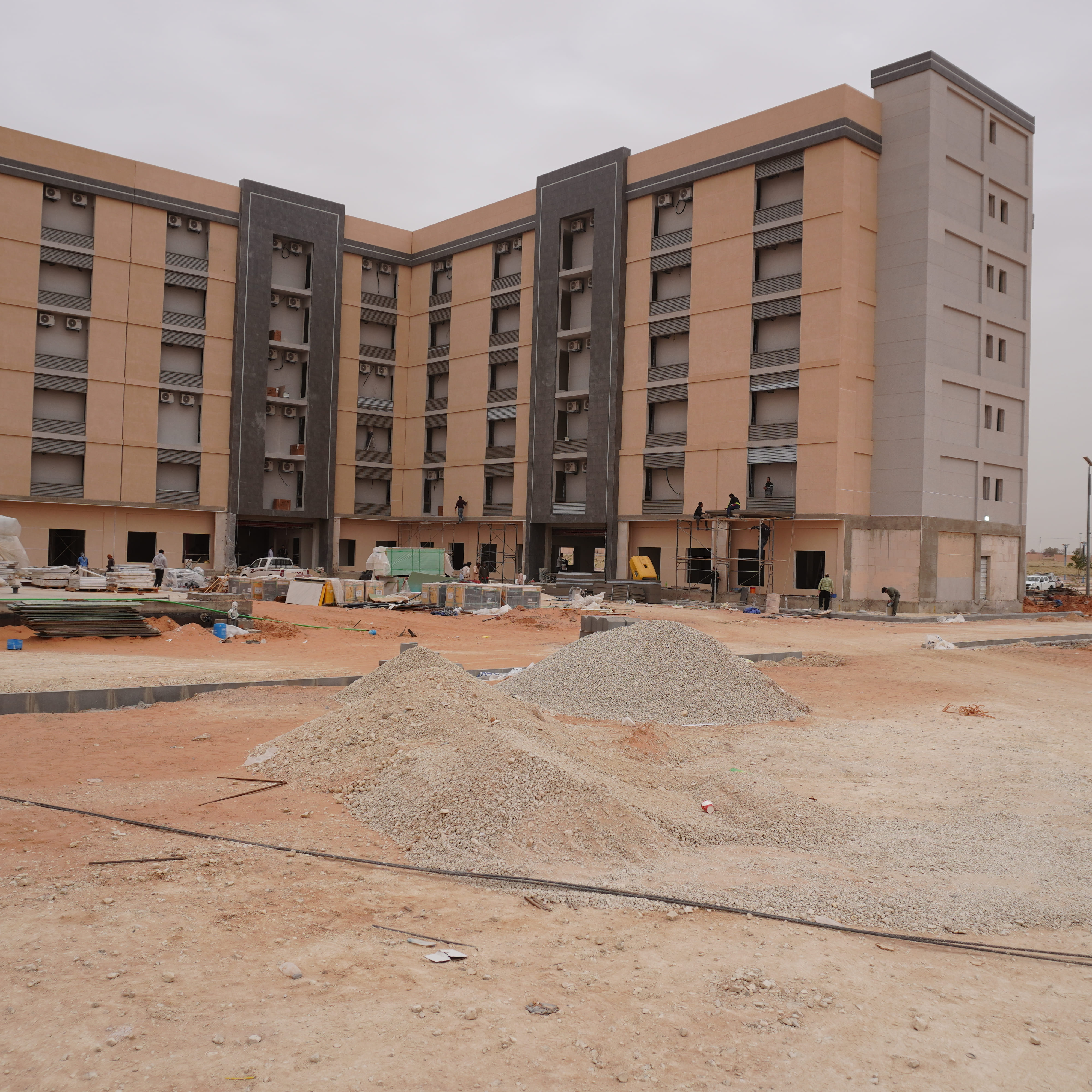مشروع سكن الطالبات بجامعة سليمان الراجحي بالبكيرية